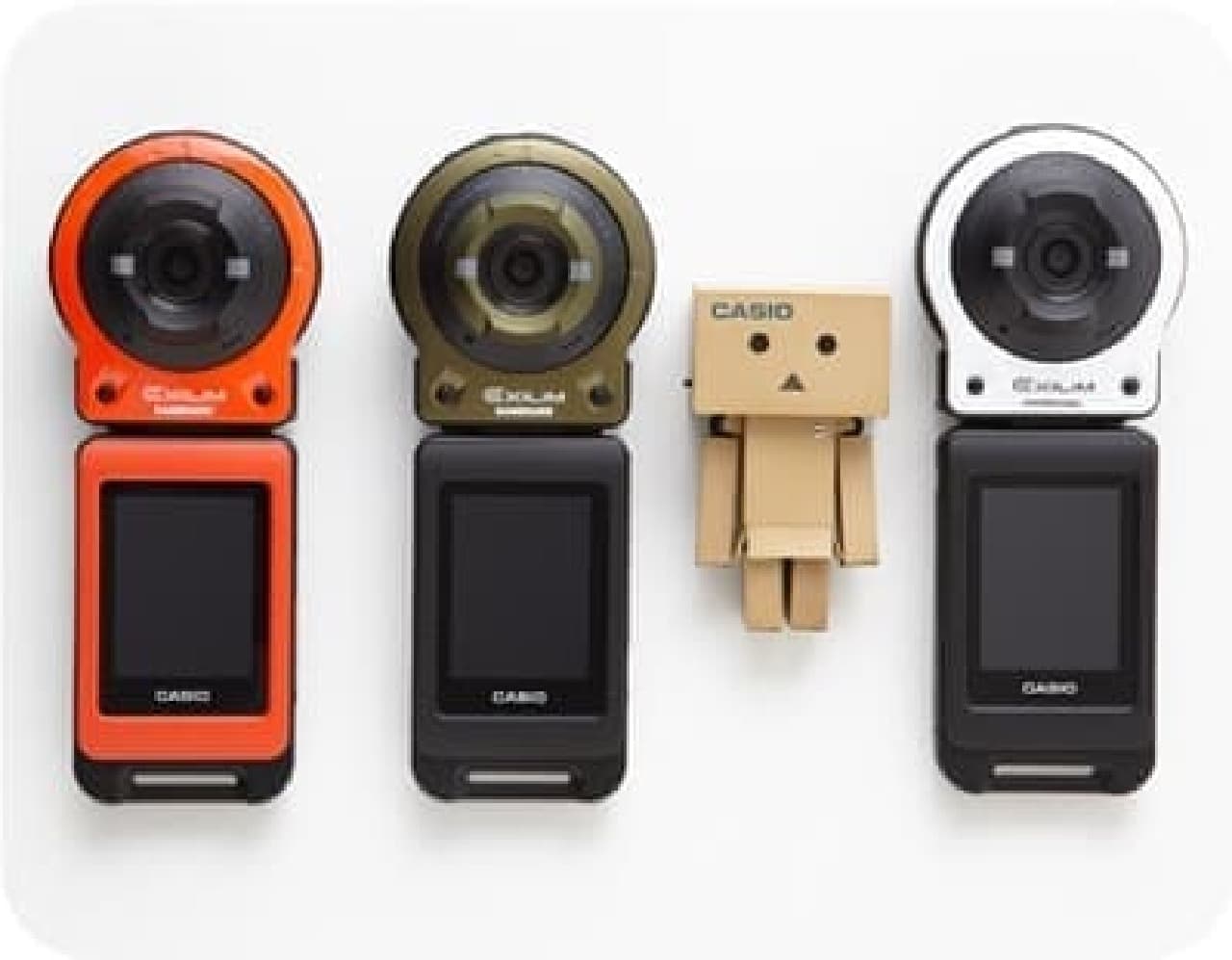 Danbo finally collaborates with a digital camera!