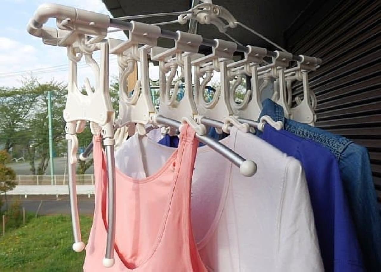 I want to dry summer clothes well!