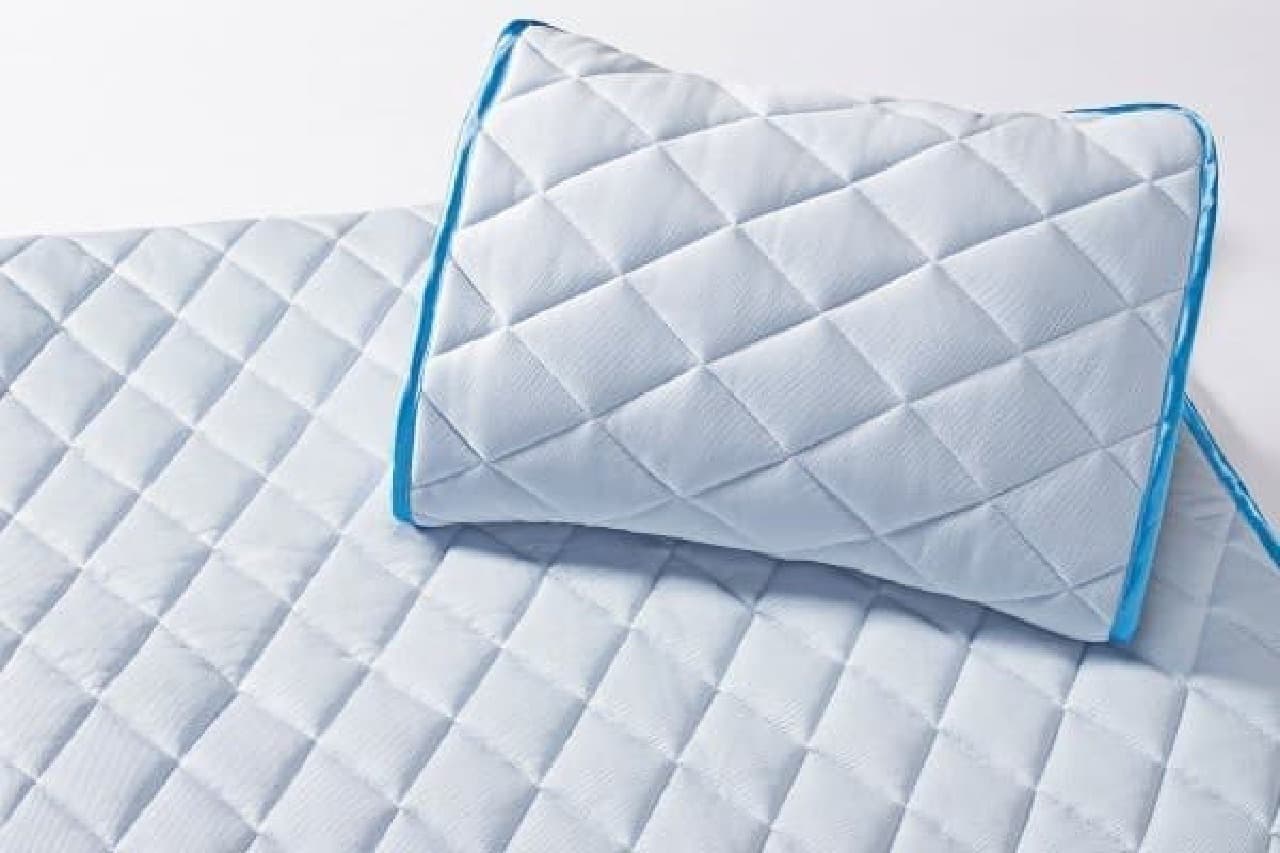 Comfortable and cool feeling lasts for a long time "Cool Sensor EX Cold Feeling Pad Sheets (20,000 yen ~) / Cold Feeling Pillow Pad (5,000 yen)"