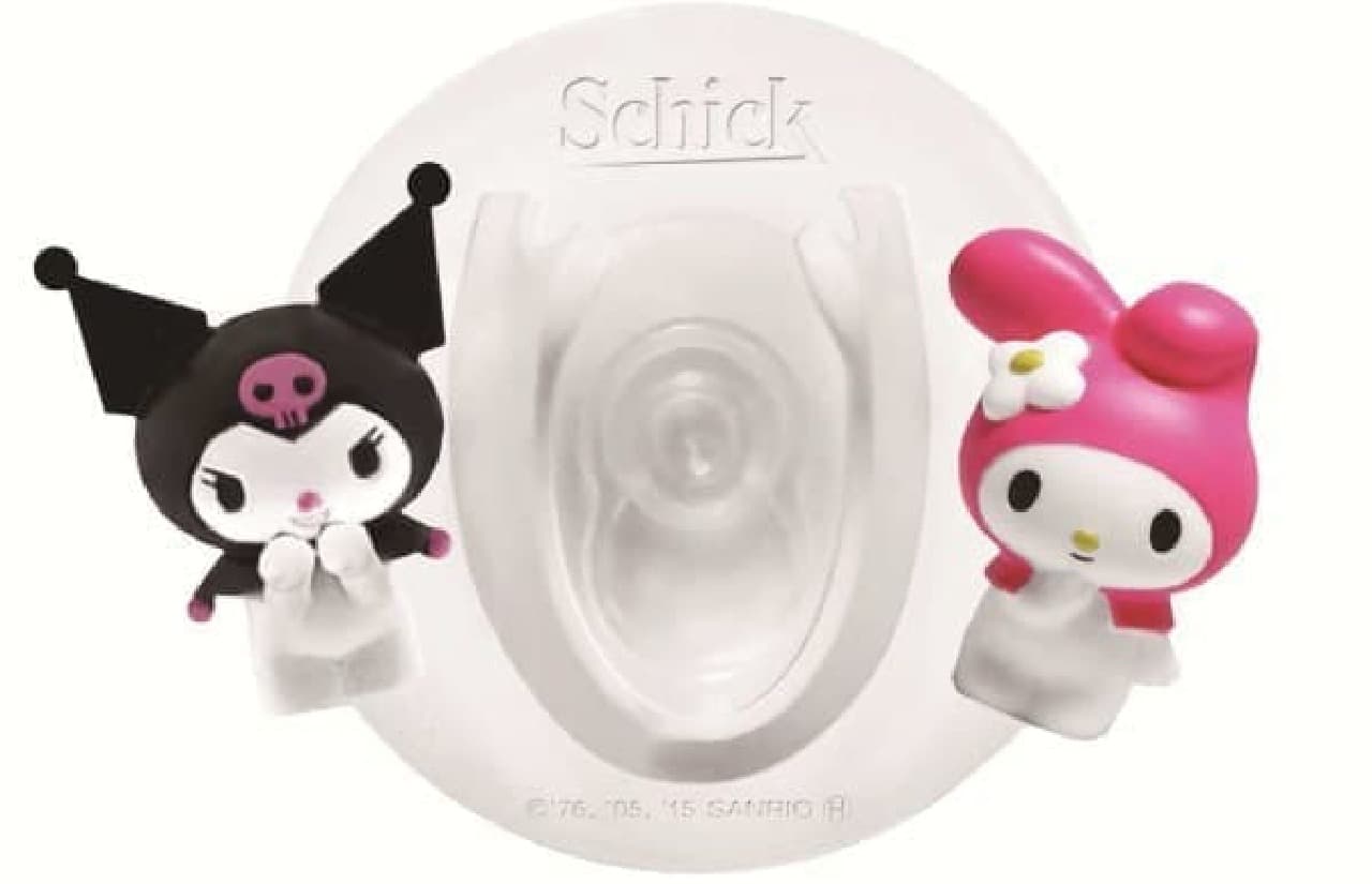 Shower hanger designed with Kuromi and My Melody