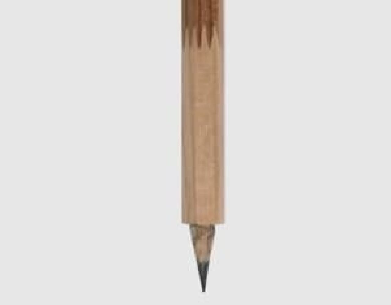 Make the pencil's head thinner,