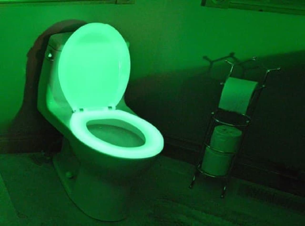 Luminous toilet seat "Night Glow"