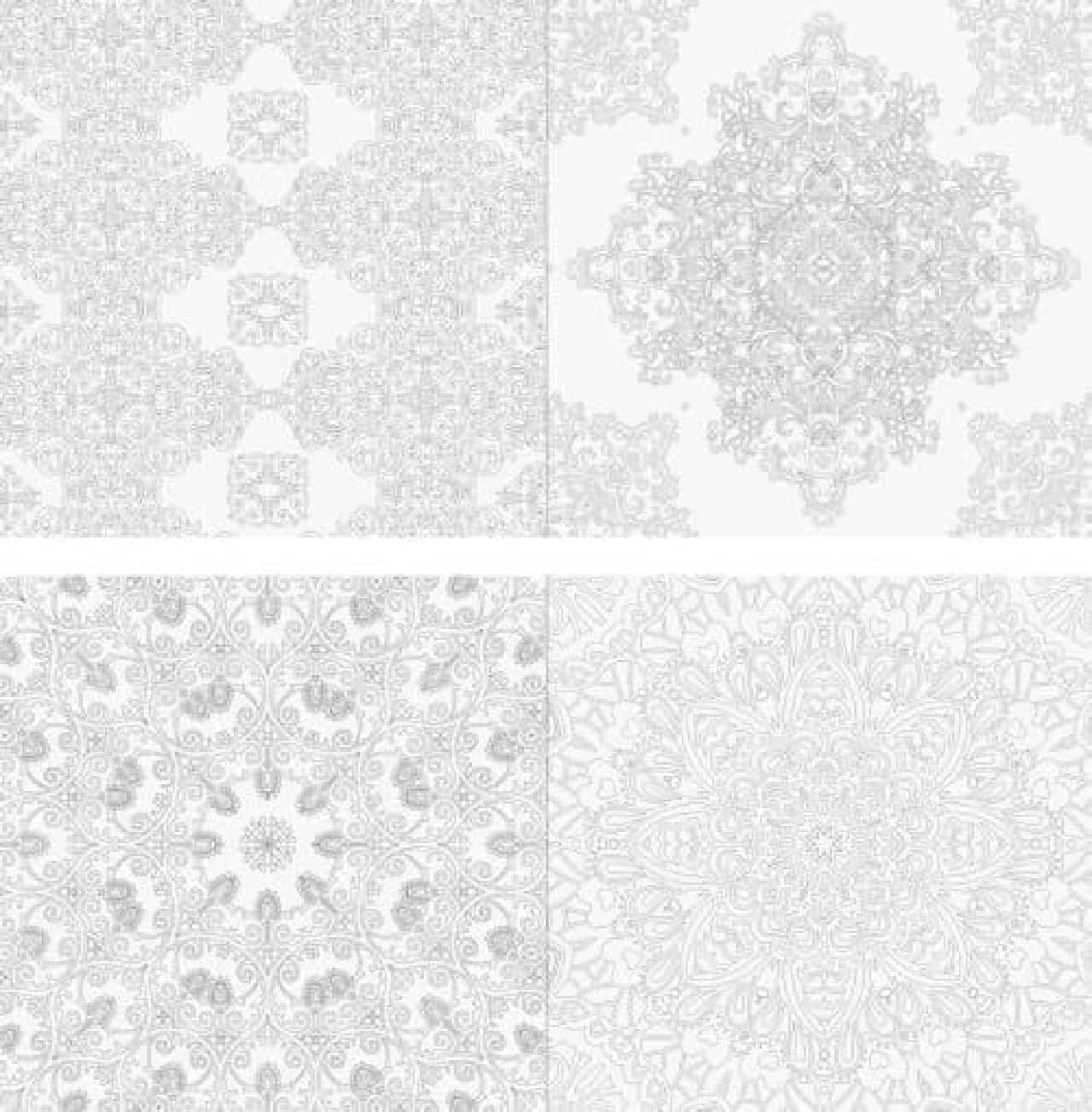 "Islamic pattern and mosaic coloring book" that you can immerse yourself in