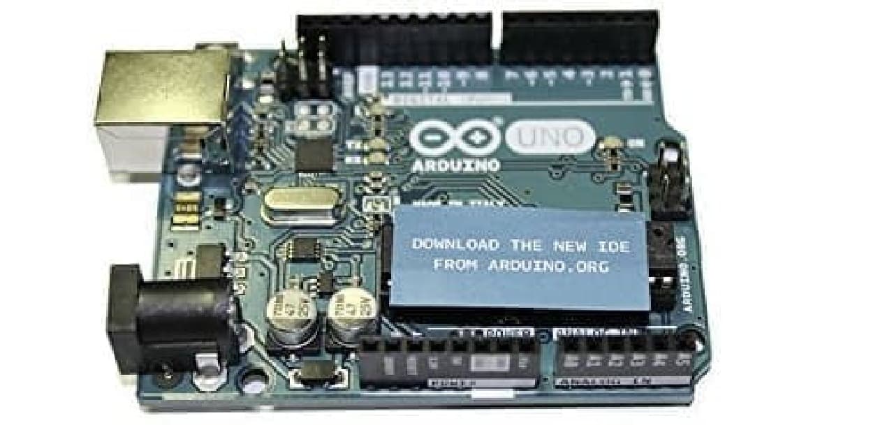 参考画像：ワンボードマイコン「Arduino UNO」