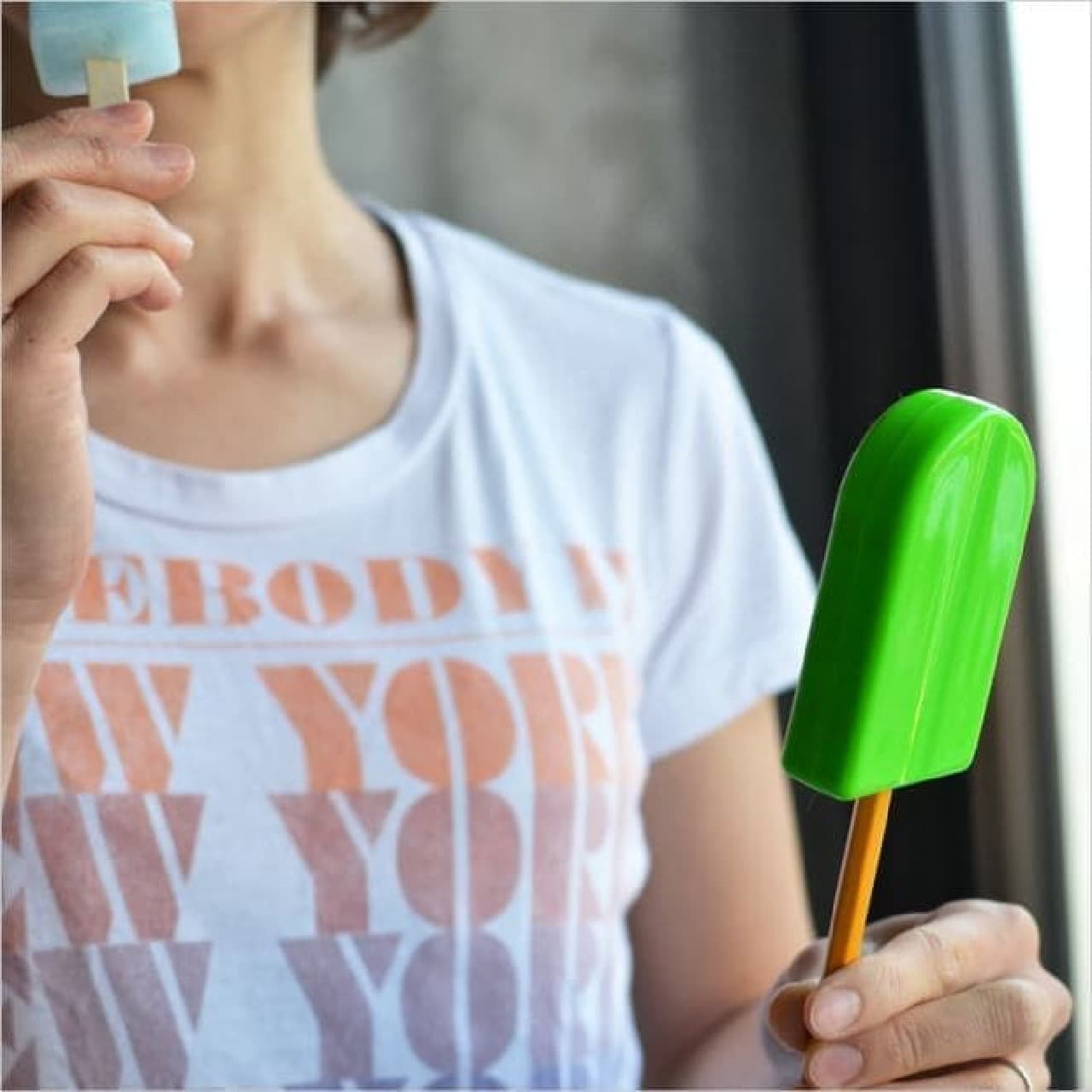 If you eat real popsicles, it will be really cool.