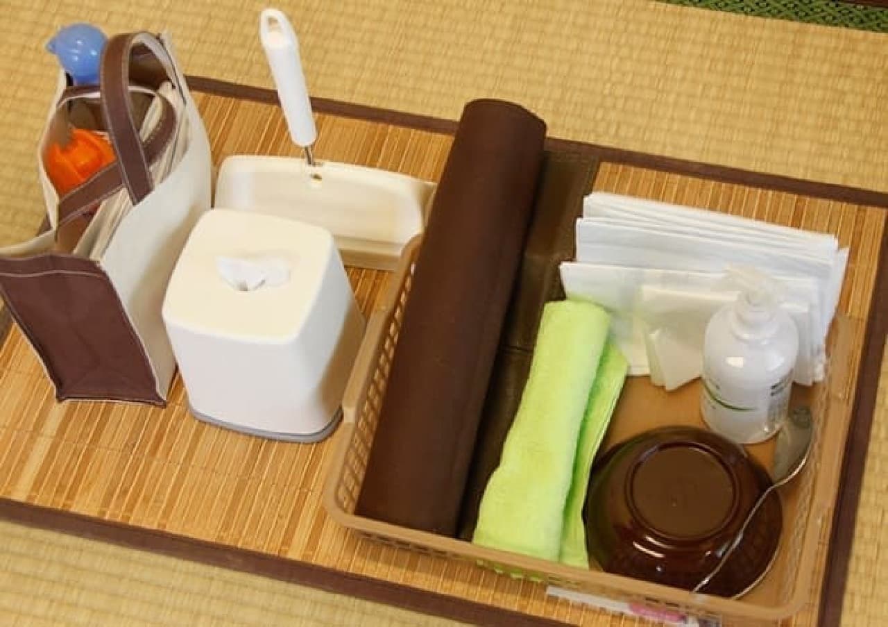 Amenity for dogs in the room