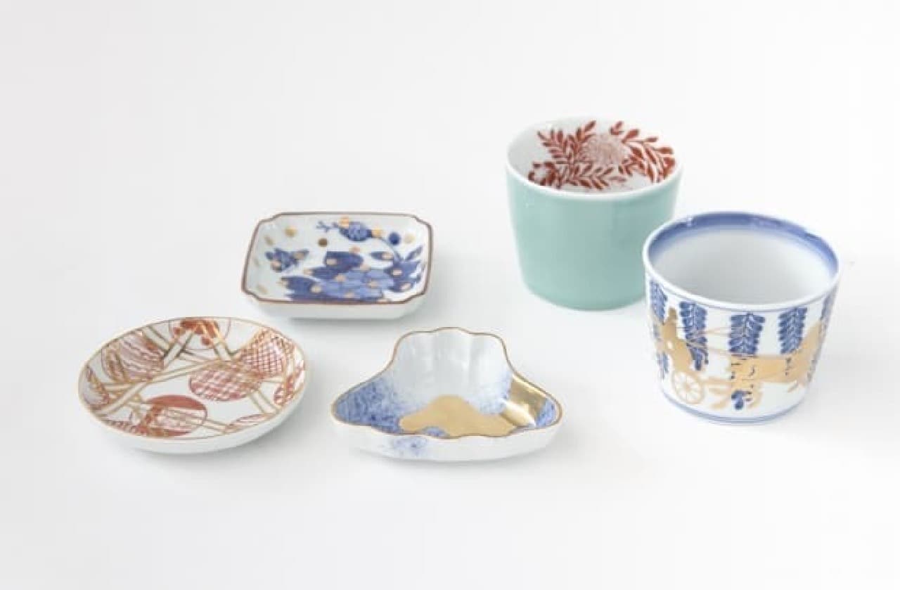 Tableware that incorporates amabro-ness into Japanese tradition