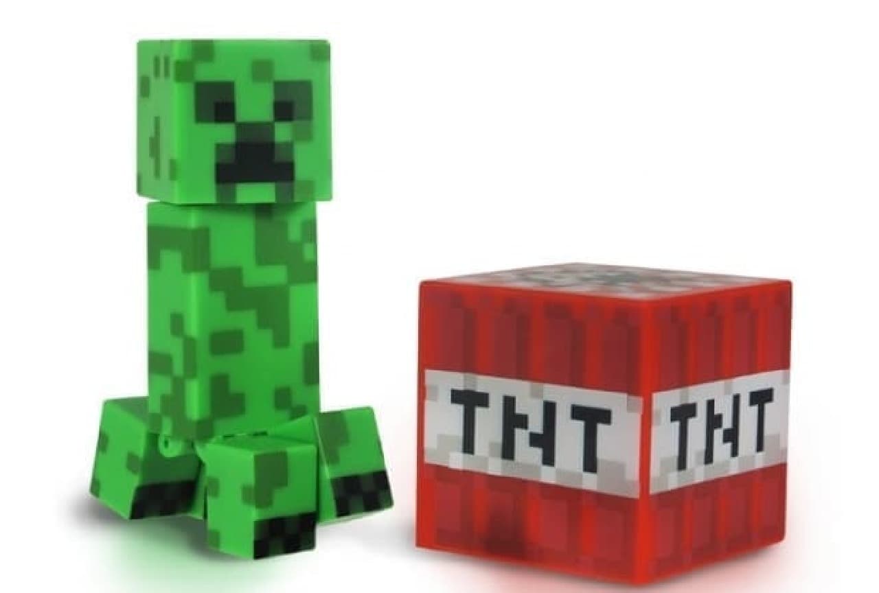 "Micrafan Shop" sells new products faster than anywhere else (image is action figure creeper)