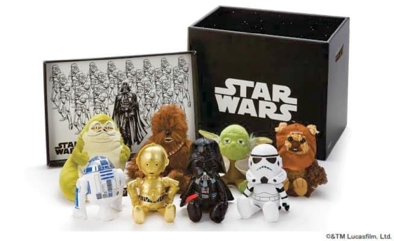 Star Wars Beans Collection Box Display Pocket Set