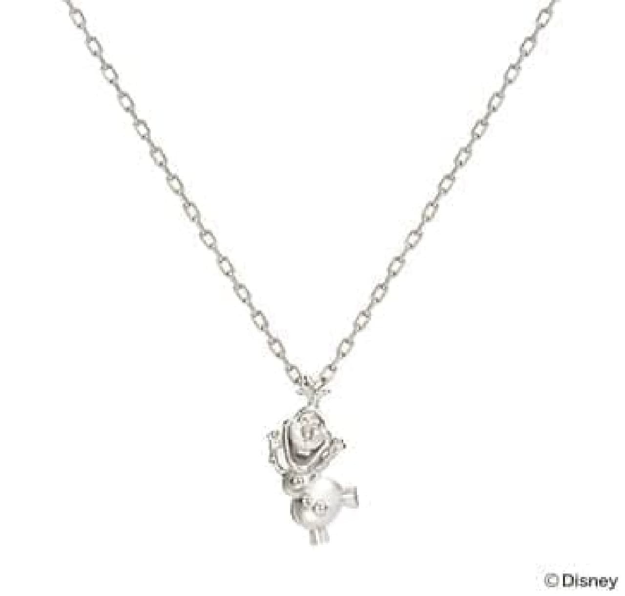 Energetic Olaf necklace (8,800 yen, SV950)