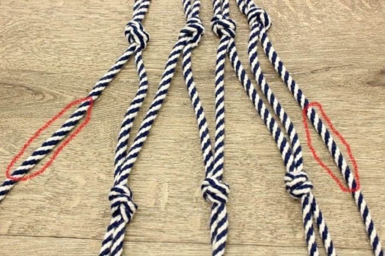 If you tie the two ends