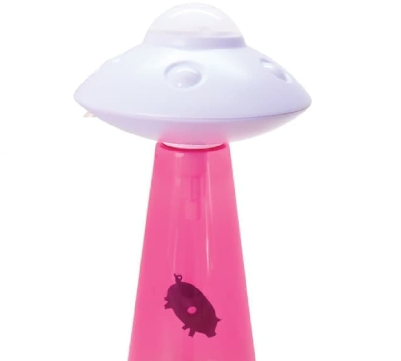 Pink version of UFO type soap dispenser "U.F.O soap pump"!