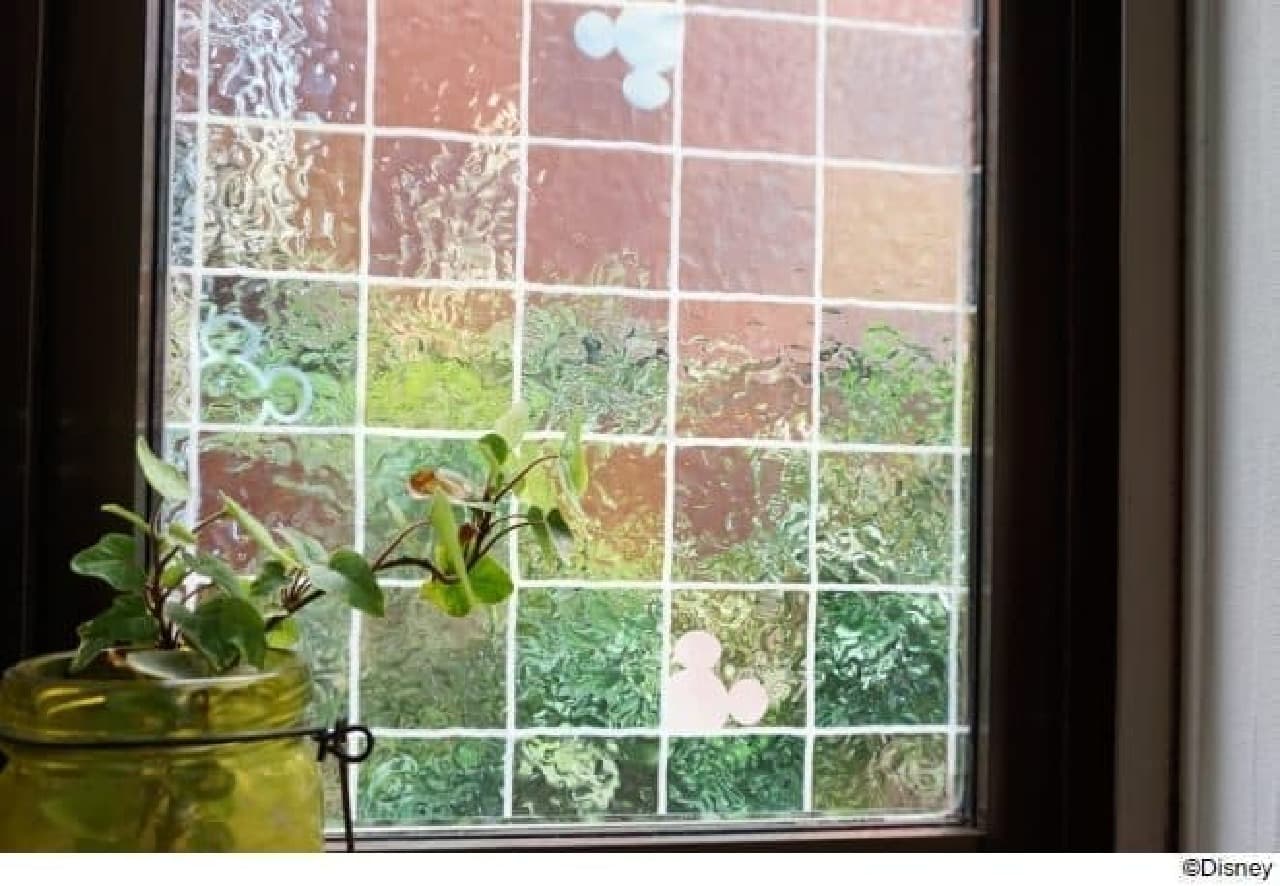 Belle Maison UV cut window decoration sheet (Disney)
