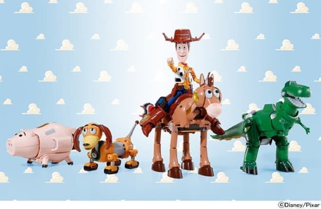 Chogokin Toy Story Super Combined Woody Robo Sheriff Star