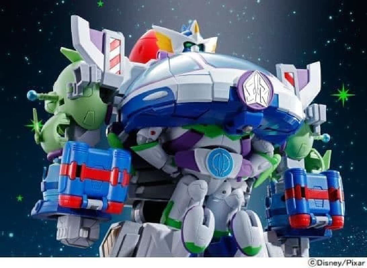 Combined Robot "Chogokin Toy Story Super Combined Buzz the Space Ranger Robo"