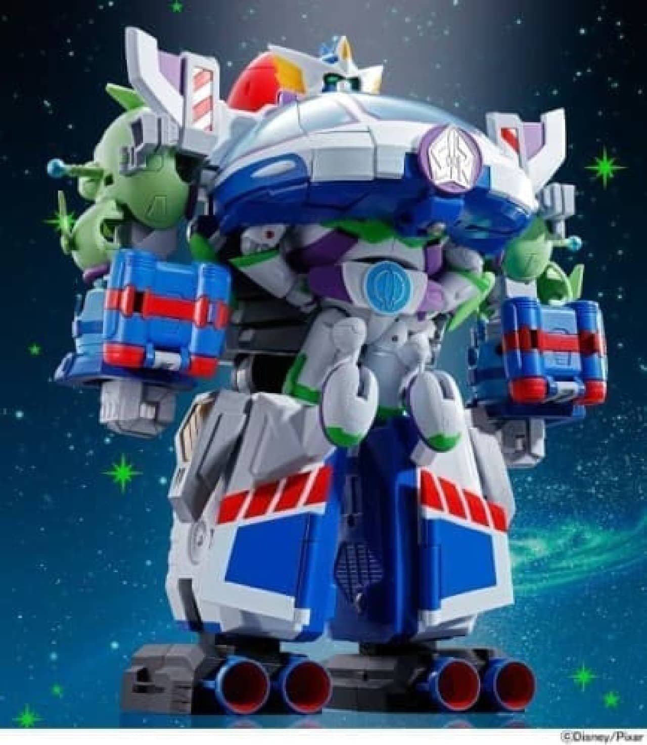 Combined Robot "Chogokin Toy Story Super Combined Buzz the Space Ranger Robo"