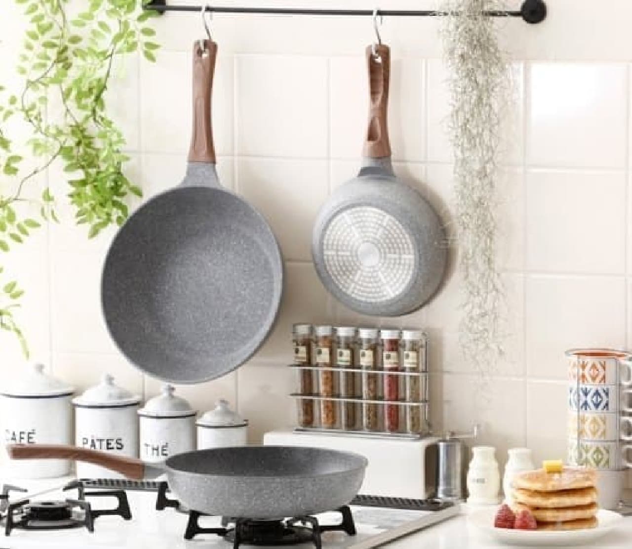 CAINZ "Stone Marble Frying Pan"