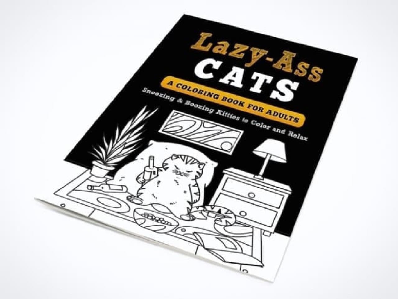 Too mature cat coloring book "Lazy-Ass Cats"