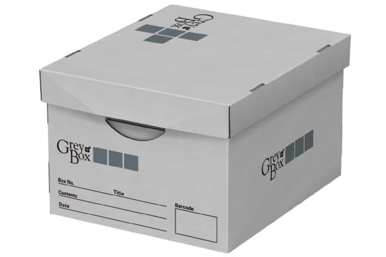 Box for storing your favorite items "Shnoa Gray Box"