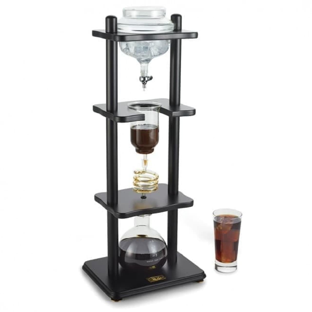 Coffee dripper "Flavor Enhancing Coffee Extractor" with a height of 76 cm