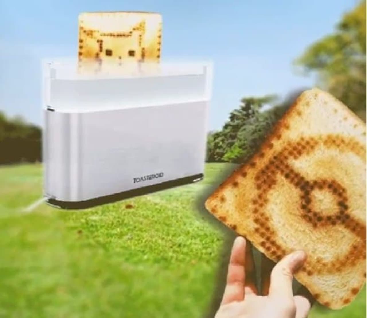Toaster "Toasteroid" controlled by smartphone app