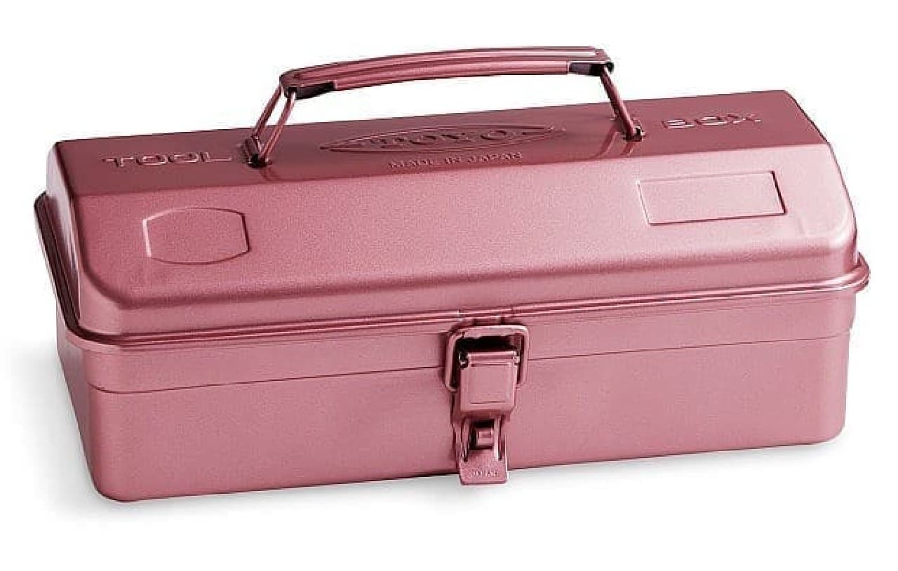 Elegant steel tool box made at a long-established factory [Retro Pink]