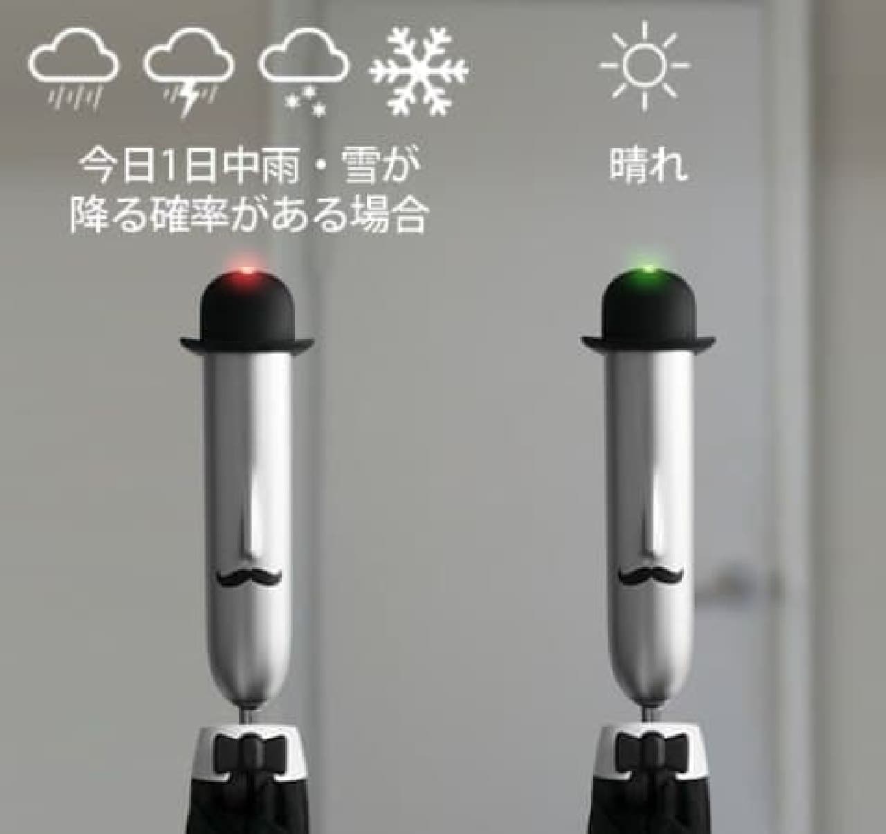 Smart umbrella "OPUS ONE SMART UMBRELLA"