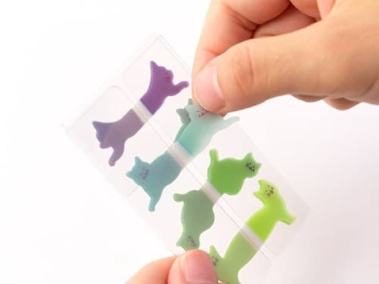 Animal motif sticky note "with index film"