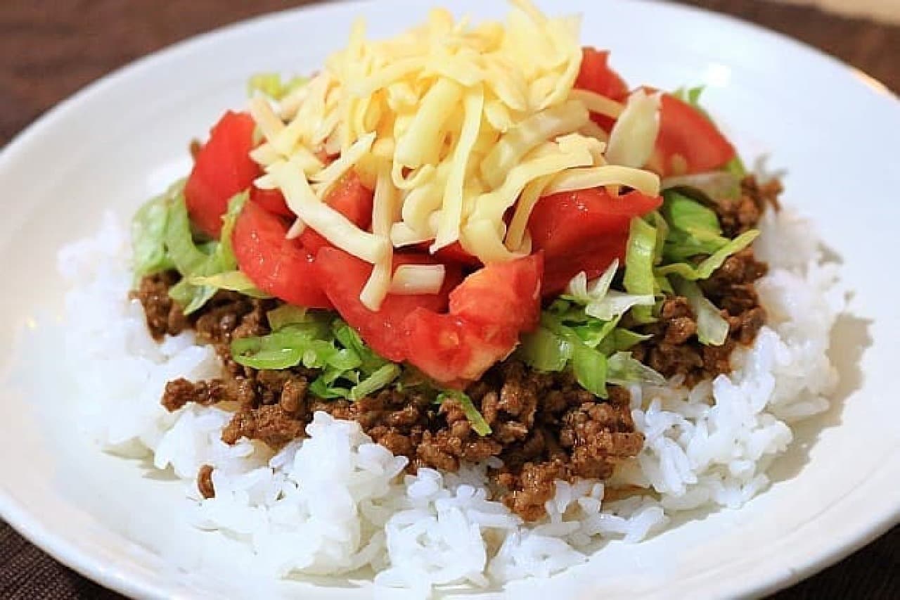 Image of taco rice