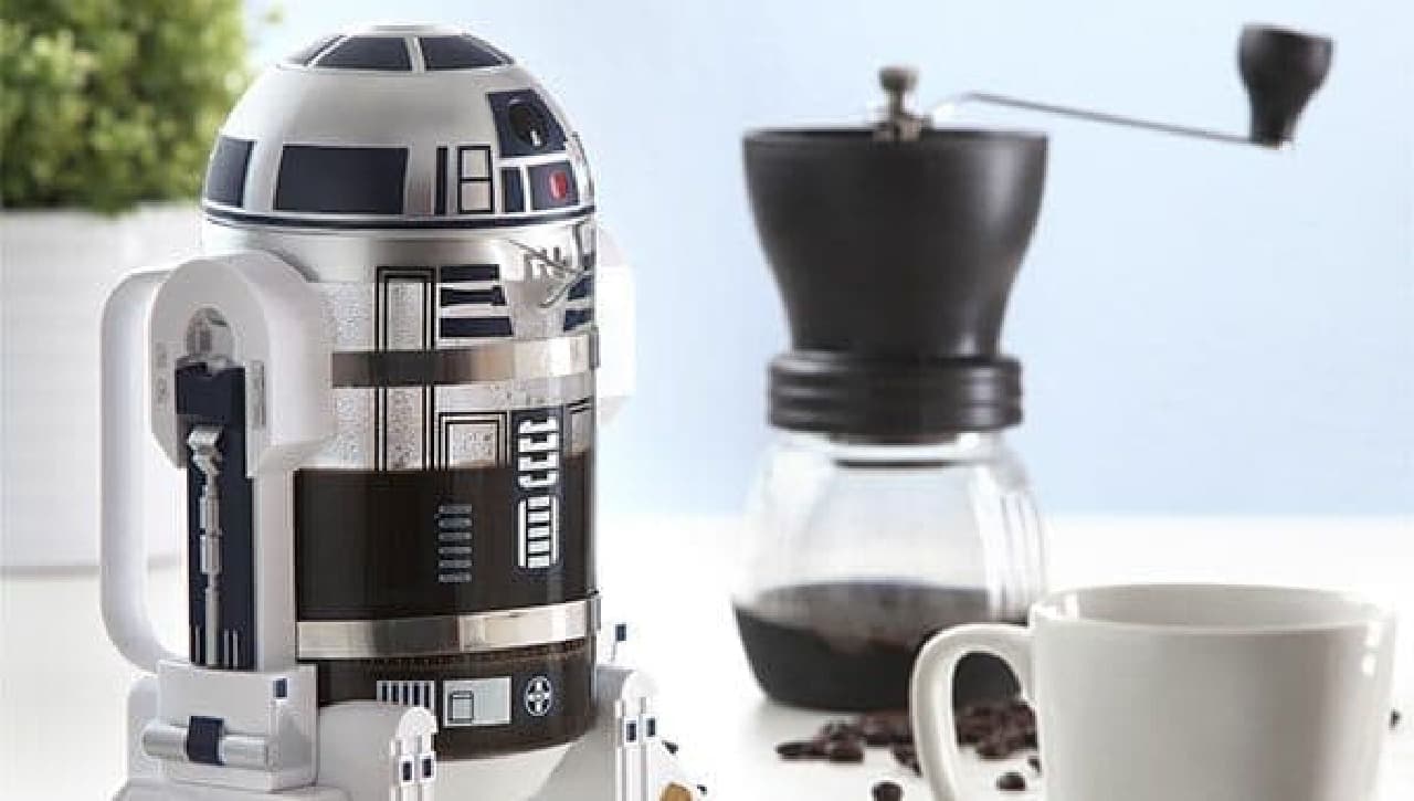 R2-D2が珈琲や紅茶をサーブ…「Star Wars R2-D2 Coffee Press」