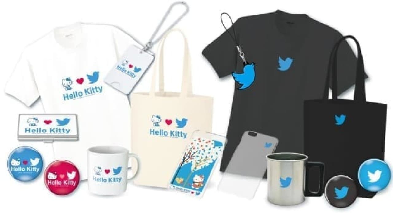 Seven-Eleven original product designed with the Twitter logo