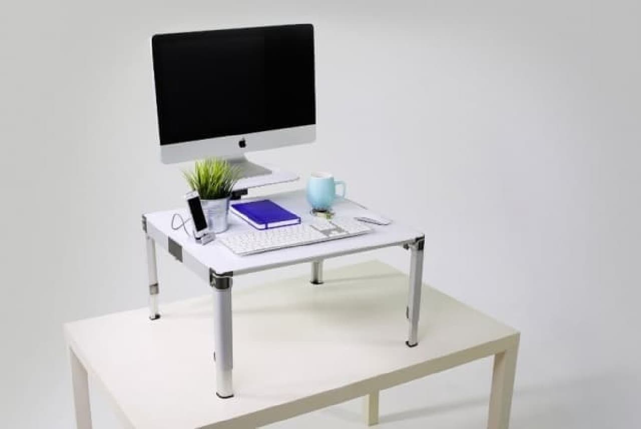 Reference image: Existing standing desk "Zest Desk"