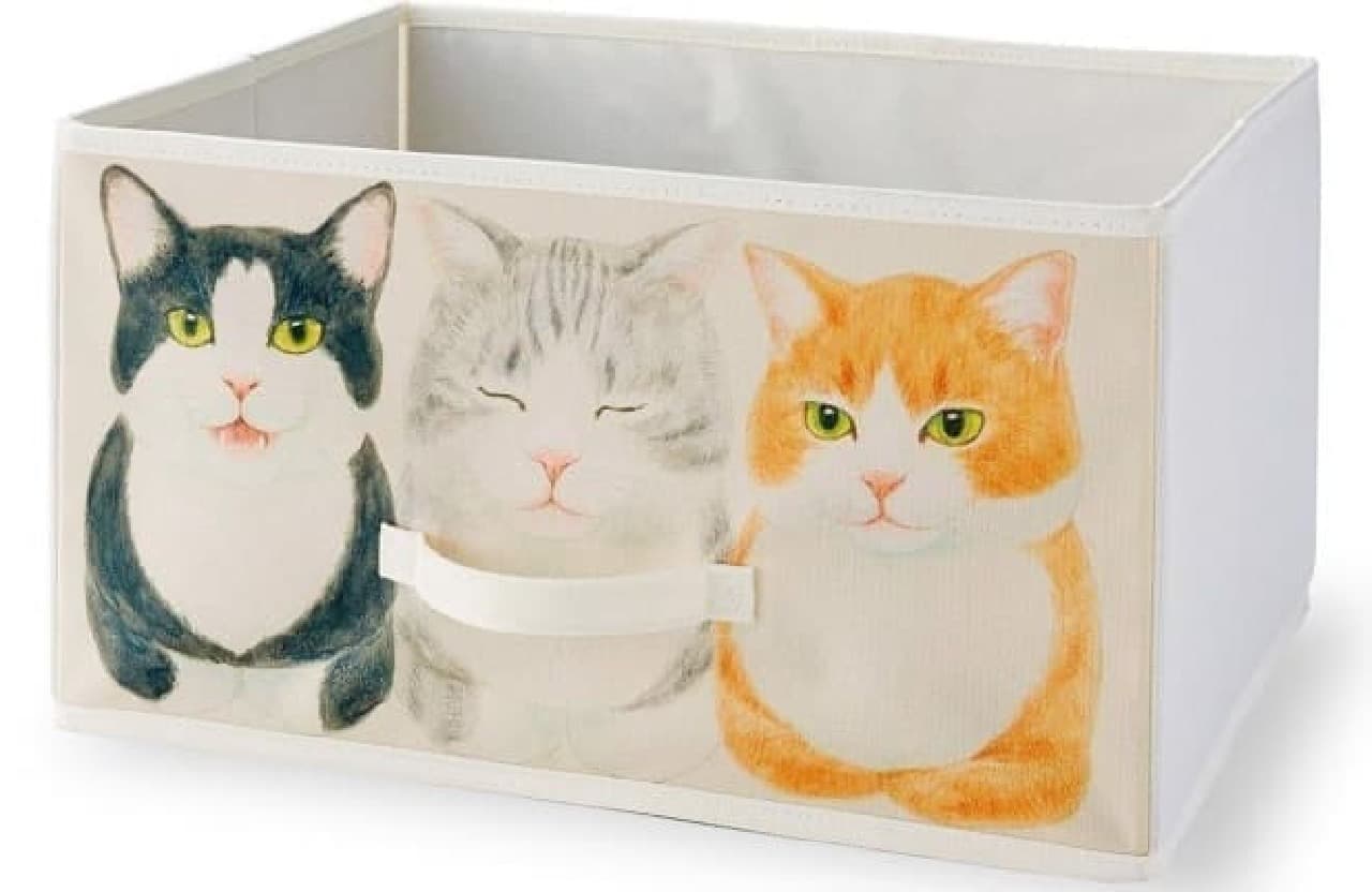 "Catloaf sitting cat storage box", Felissimo YOU + MORE! from