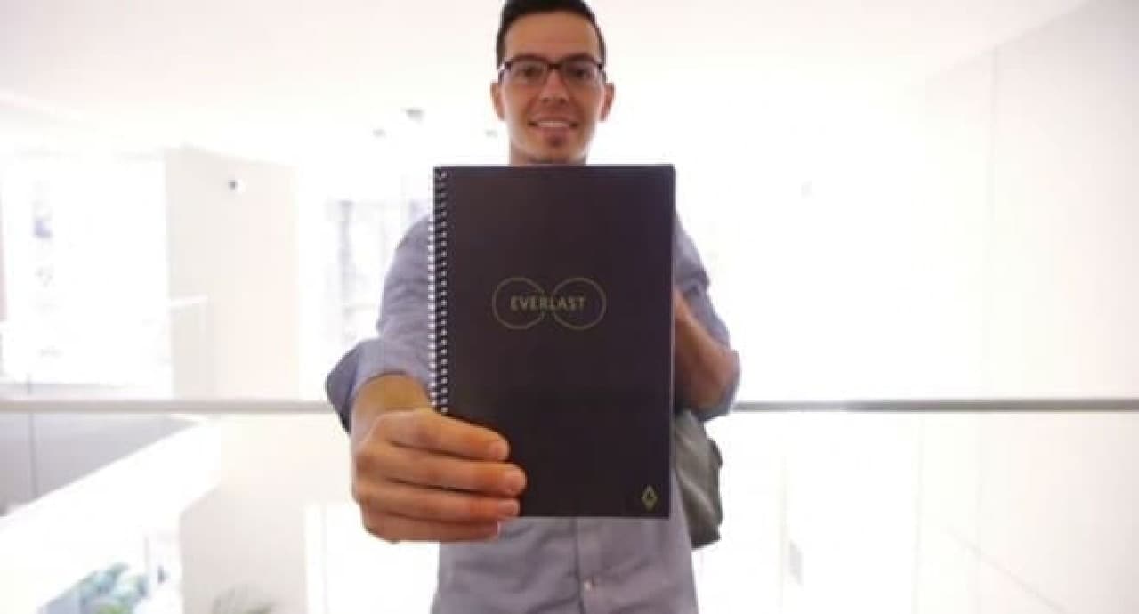 "Everlast Notebook", a notebook that can be used for a lifetime