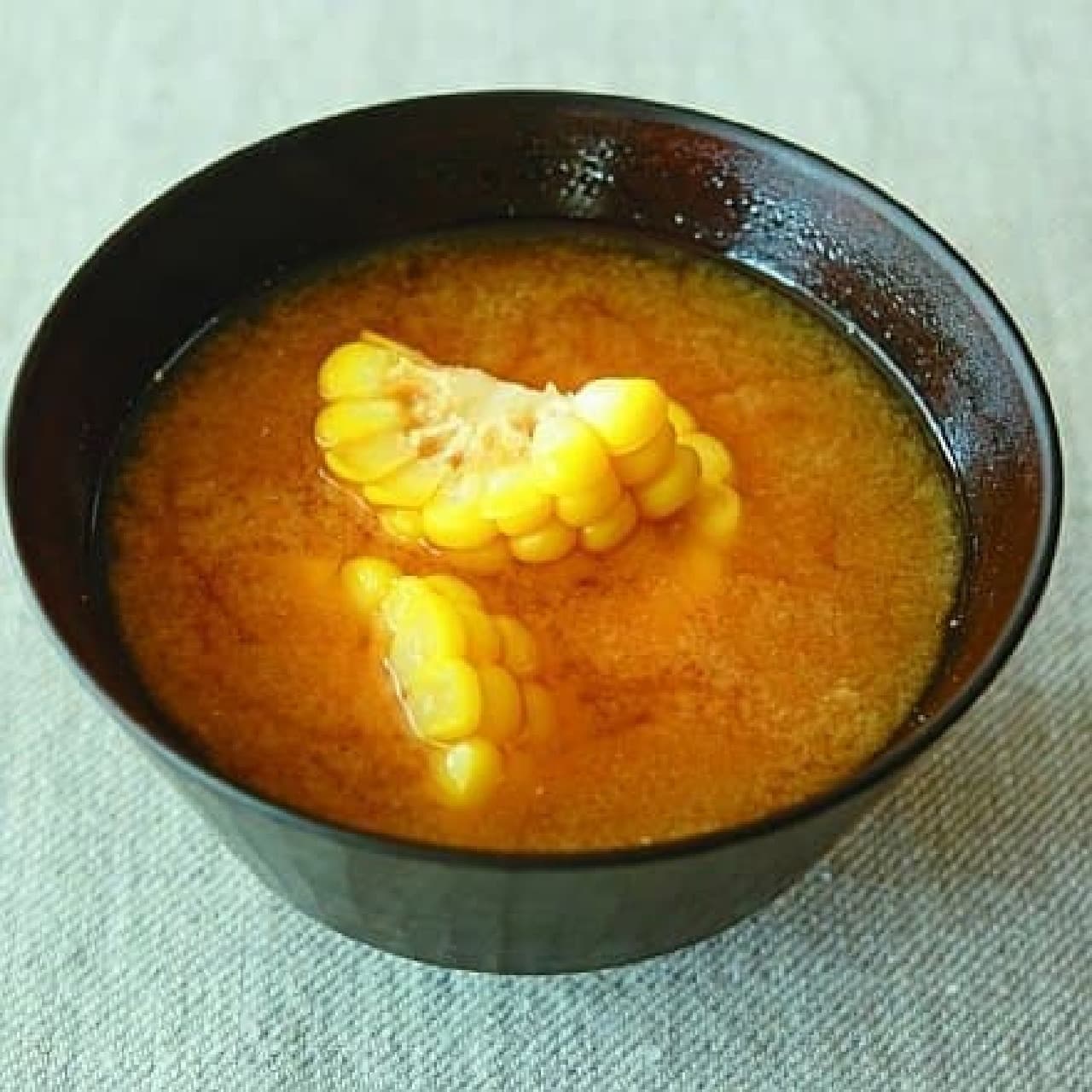 Yamagata Prefecture "Miso soup of corn"