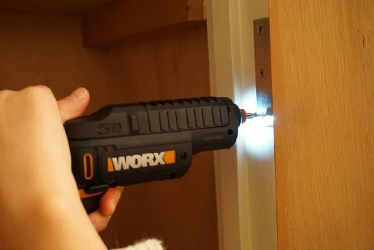 Pistol type electric screwdriver "Works SD"