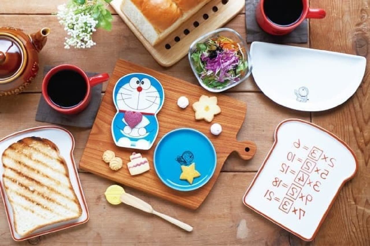 Post office limited "Doraemon tableware set"