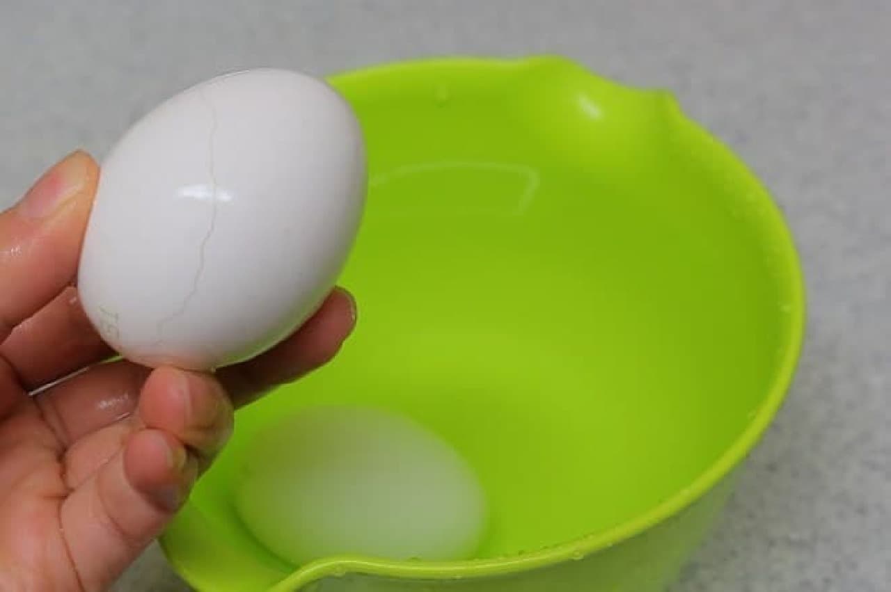 殻がキレイにむけるゆで卵の作り方