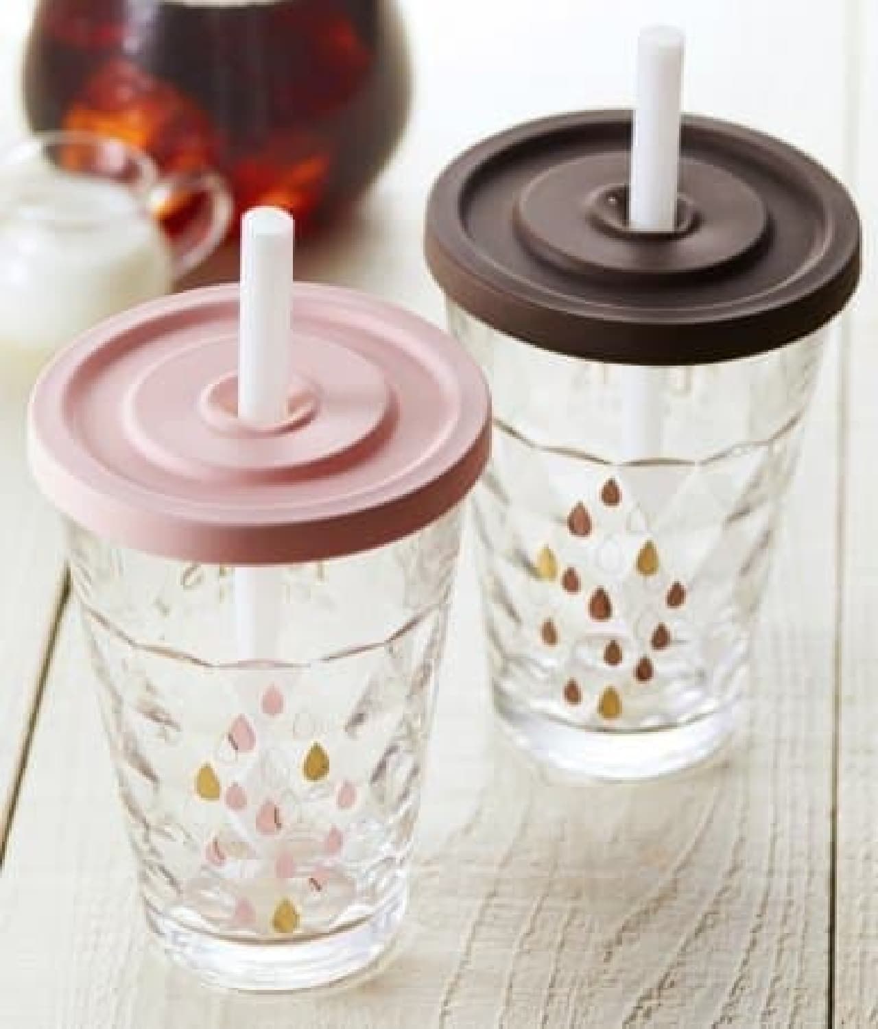 Tully's "Coffee Drop Glass"