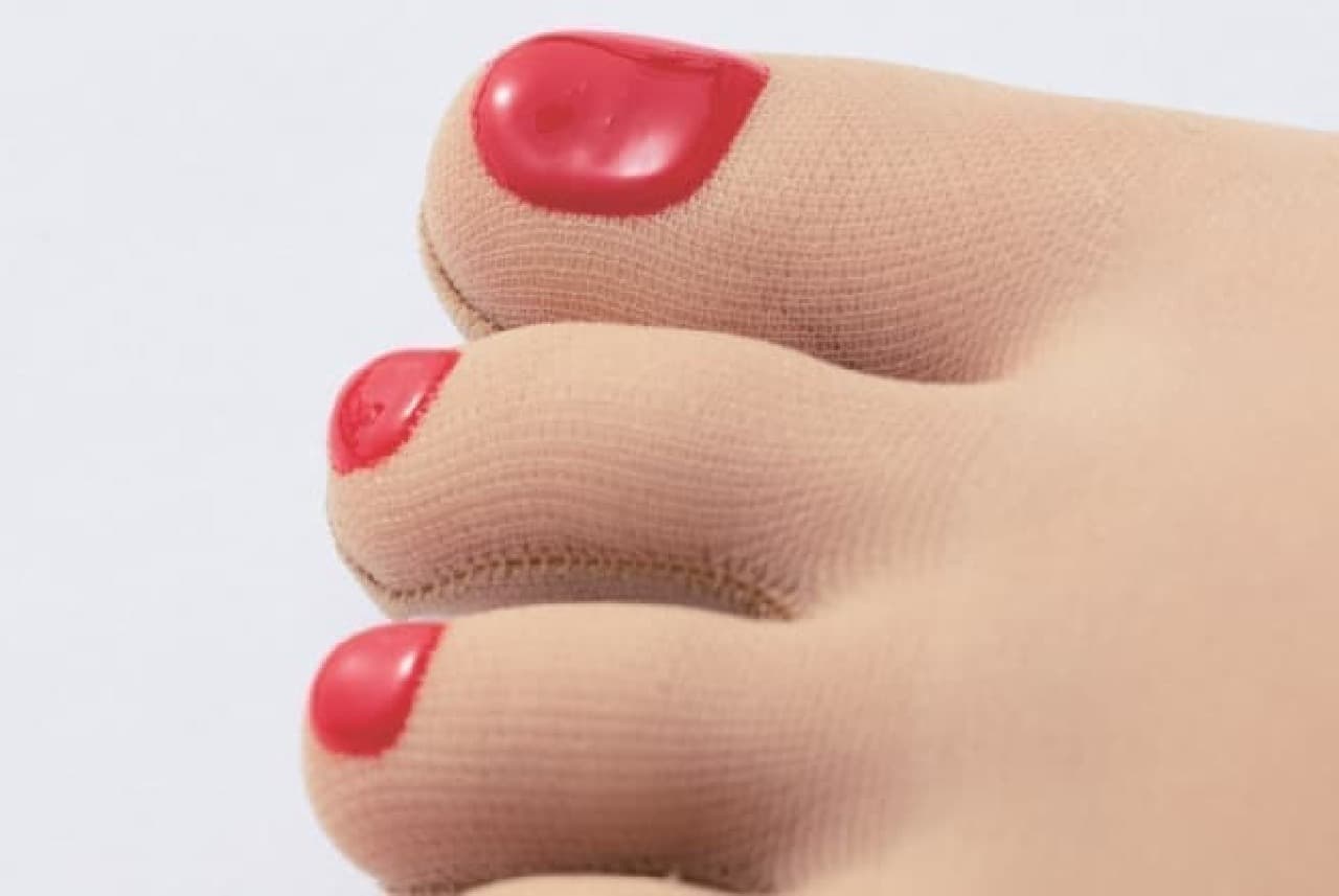 Belle Maison "Fake Nail 5-Finger Stockings (Gel Nail Style)"