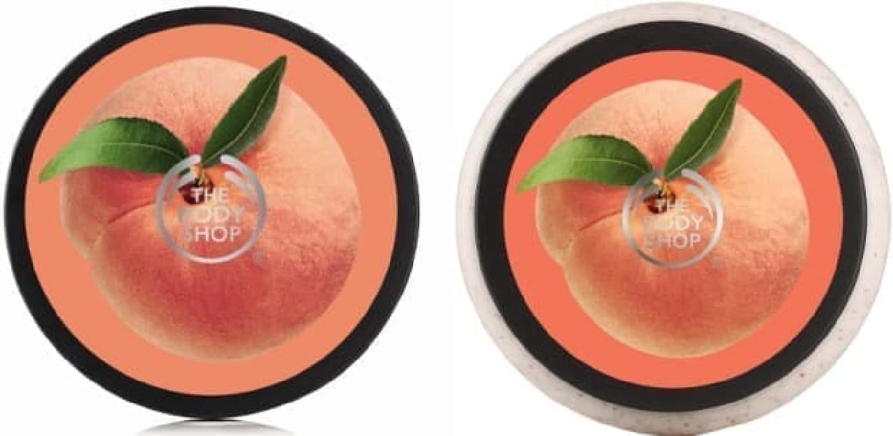 The Body Shop "Vineyard Peach Body Care Series"
