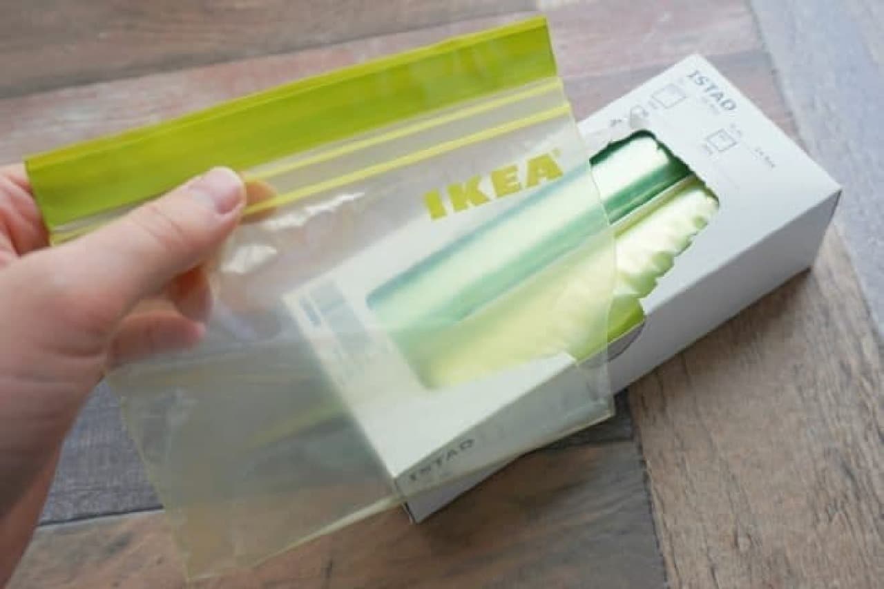IKEA zipper bag