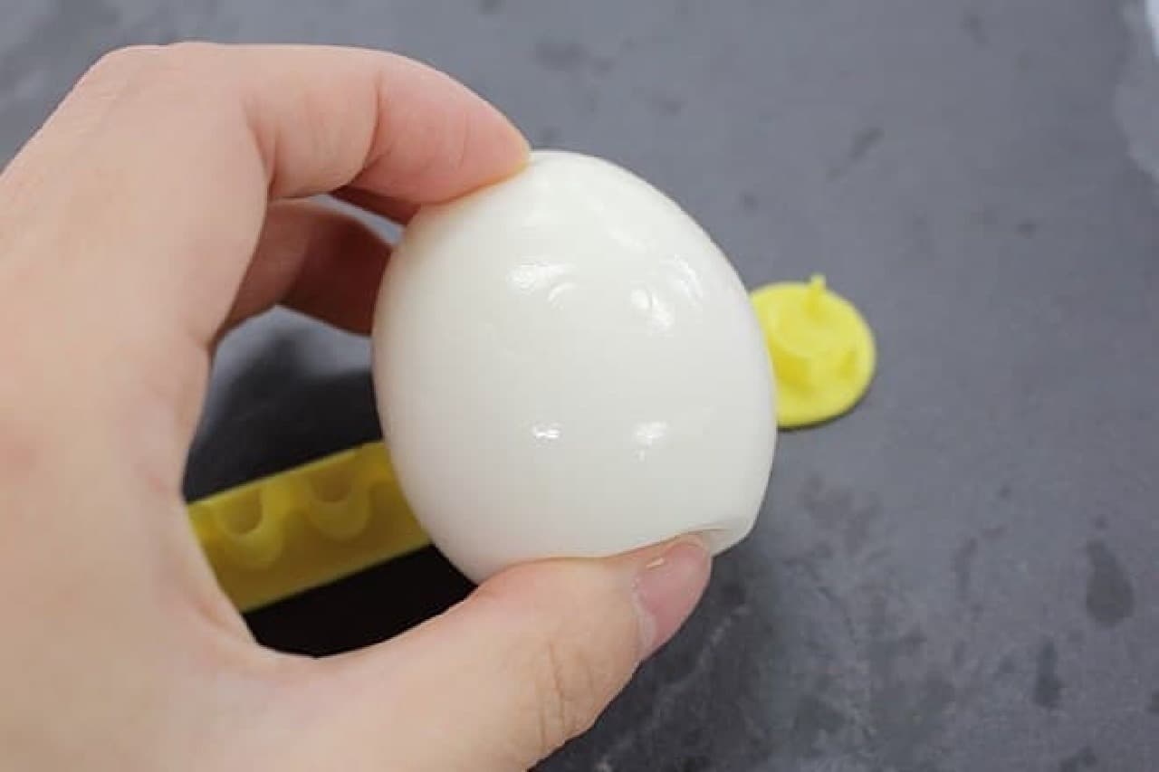 "Flower egg colon", a cutter that can cut 100 boiled eggs
