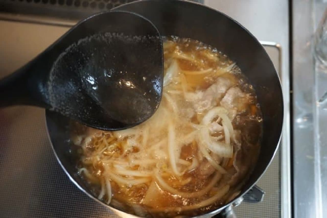 ベル食品「ラーメンスープ華味（しょうゆ）」のレシピ