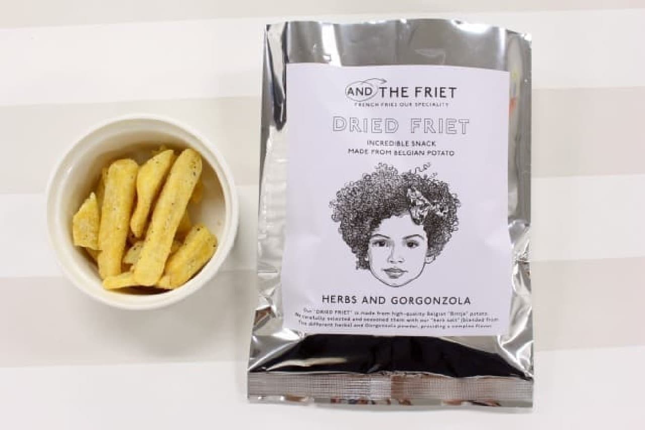 "AND THE FRIET" snack "Dry Frit"