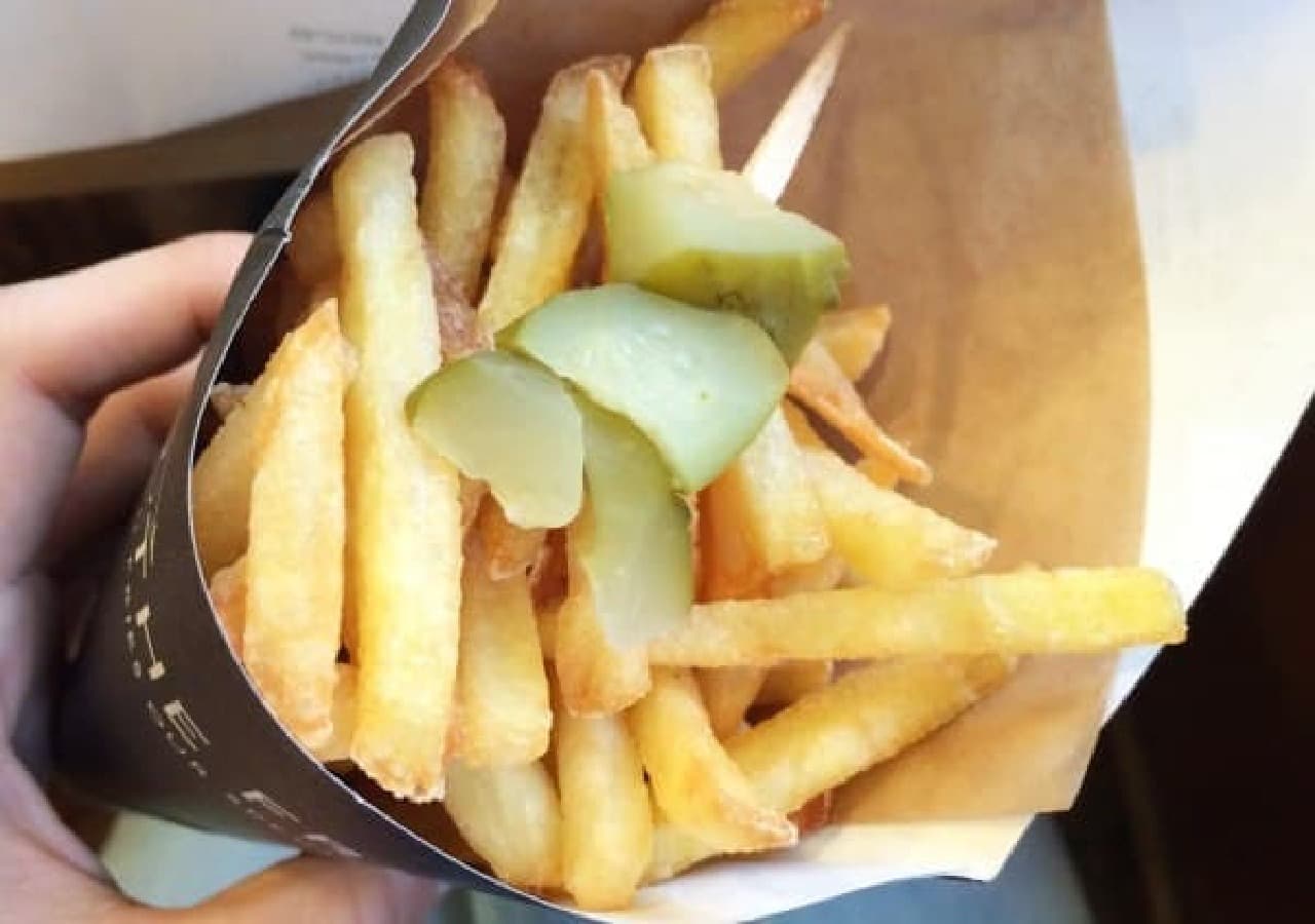 French fries of "AND THE FRIET"