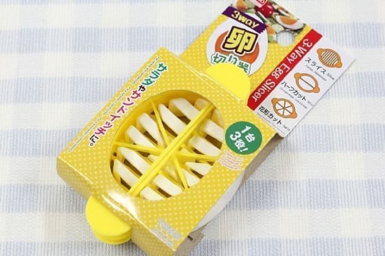 [Hundred yen store] Boiled egg goods summary --3WAY egg cutter, egg shelling, etc.