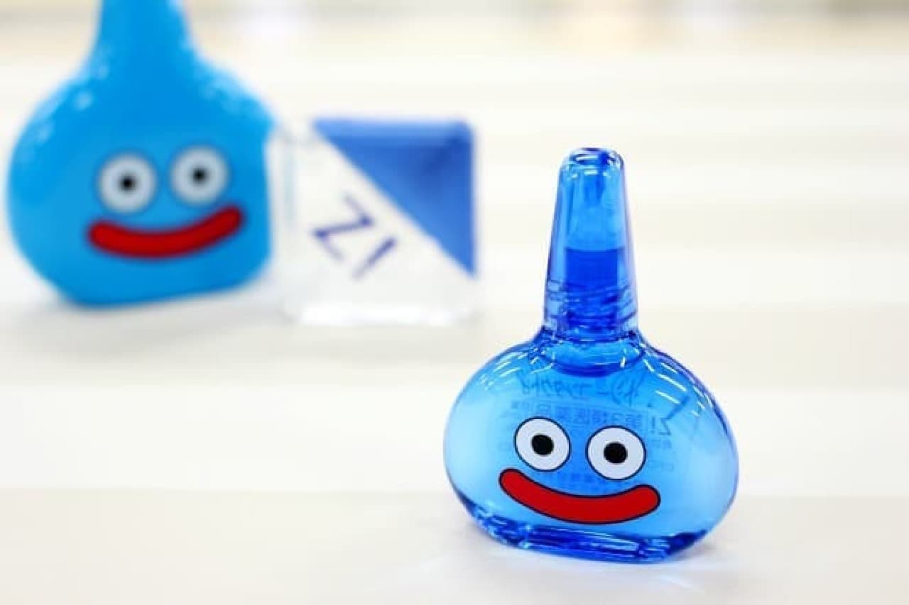 "Rotsey" eye drops in slime container