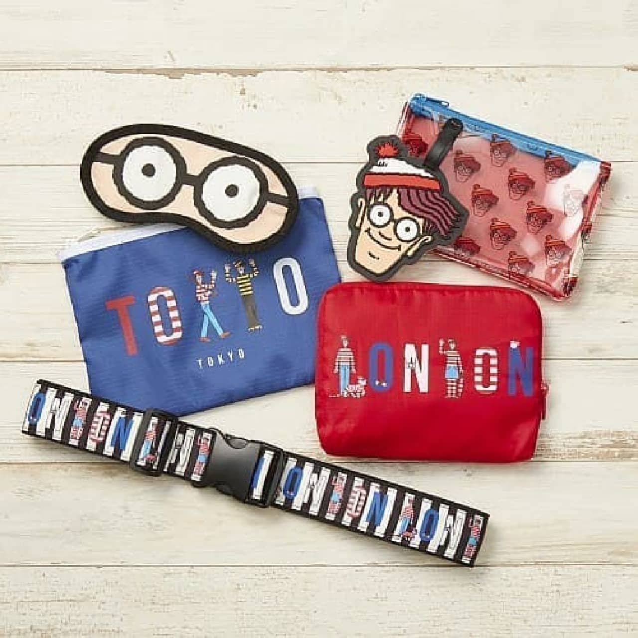 Travel goods for "Where's Wally!"