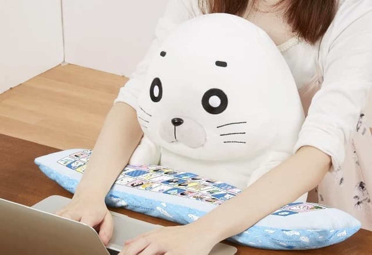 Goma-chan's stuffed PC cushion
